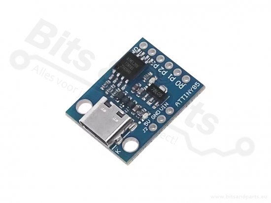ATtiny85 USB Developer Board USB-C